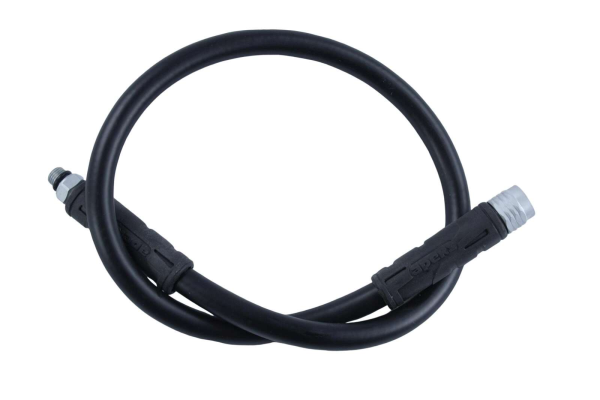 Apeks Gummischlauch, schwarz, Länge 2.1 Meter, 3/8 Zoll Anschluss