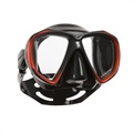 Scubapro Spectra Maske, Schwarzes Slikon, Schwarz Orange