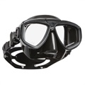 Scubapro Zoom Maske, schwarzes Silikon, schwarz-schwarz
