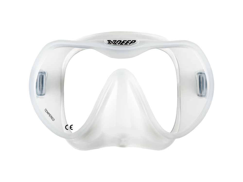 xDEEP Radical Tauchmaske Grösse: L, transparent