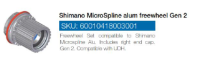 Mahle Shimano MicroSpline alum freewheel Gen 2