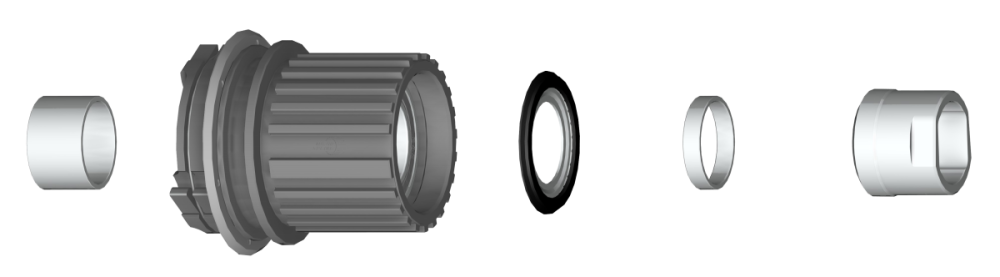 Mahle Shimano MicroSpline alum freewheel Gen 2