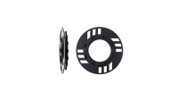 MIRANDA Kettenschutz-Set für inkl. Kettenbl.15Z. 15 Zähne, offset 3 mm, für GEN2, schwarz