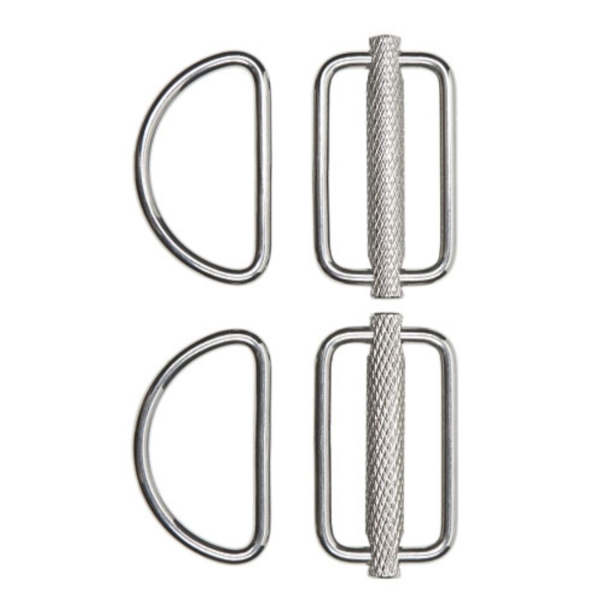xDEEP STEALTH 2.0 Slideable D-ring kit (2 pcs) / Schiebbares D-Ring-Set (2 Stück)
