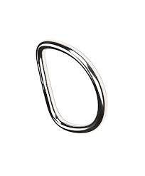 xDEEP Straight D-ring (6 mm thick) / Gerader D-Ring (6 mm dick)