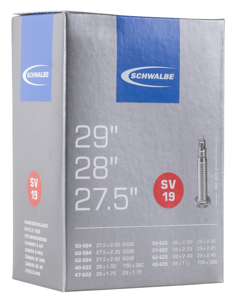 Schwalbe Schlauch SV19 27.5-29" 40/62-584/635 Prestaventil