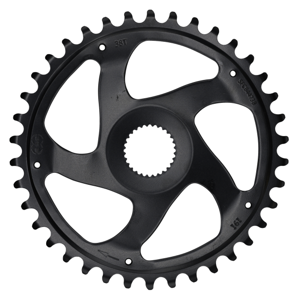 Bosch Kettenblatt, Direct mount, 38T, Gen4, 11/128", chain line 50,0mm, black