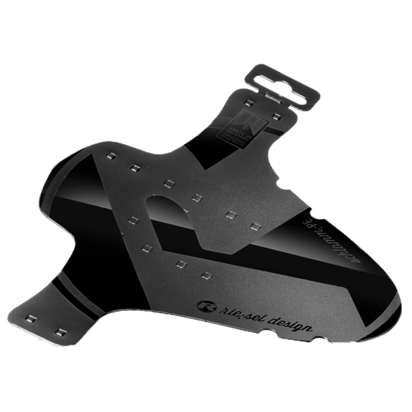 Spritzschutz, Schlamm:PE, stealth, mit Verpackung/Kabelbinder