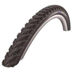 Schwalbe starr mit Reflexstreifen black